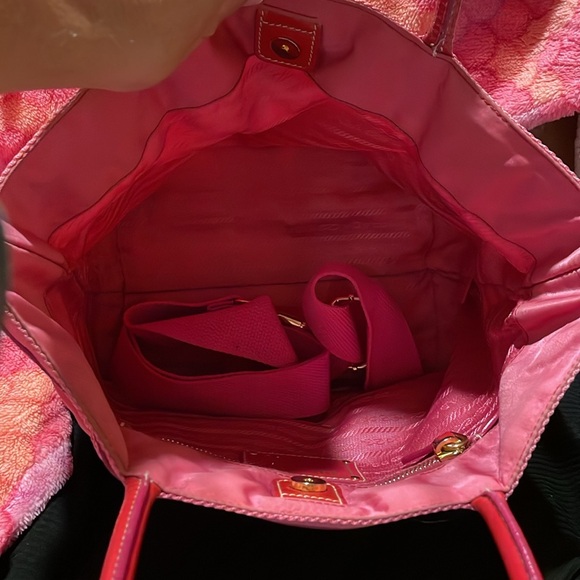 Prada Handbag with Crossbody option PINK - Picture 7 of 11